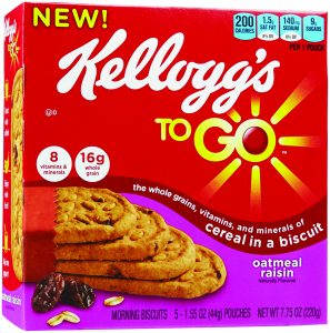 Kelloggs to go biscuits